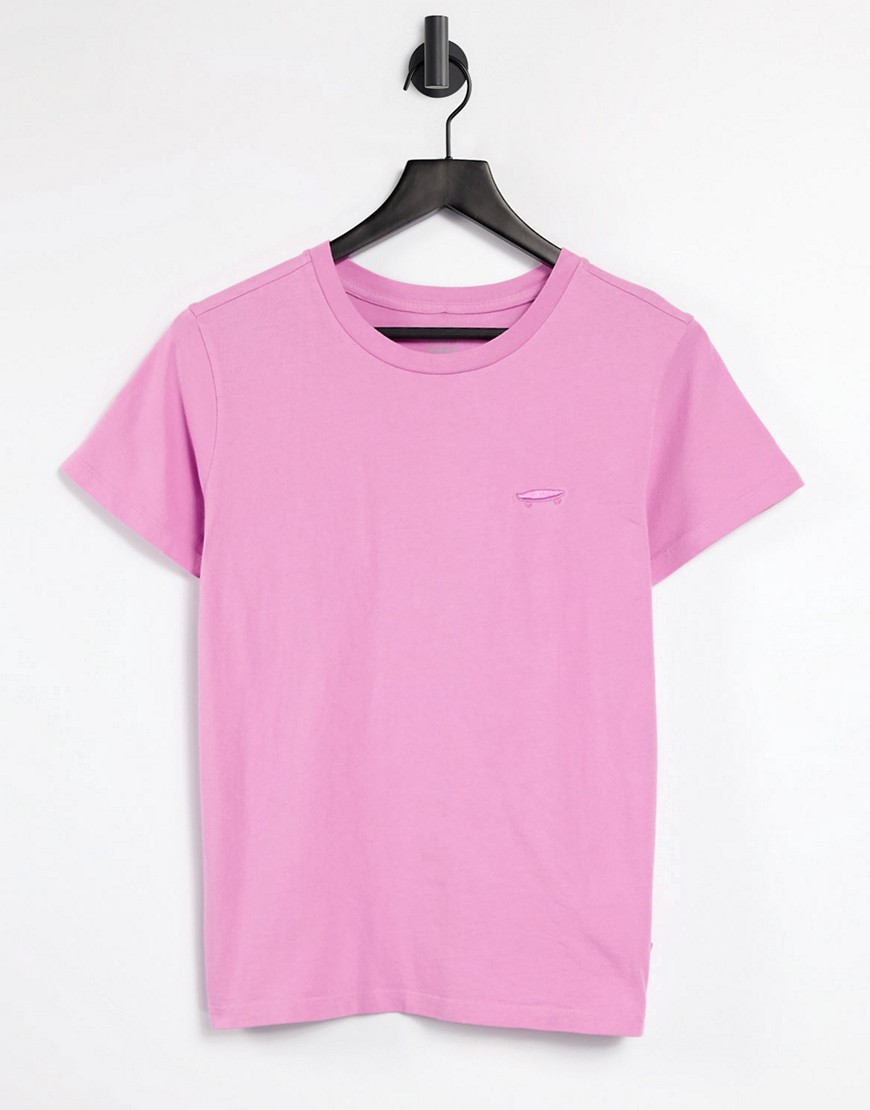 Vans Vista View short sleeve t-shirt in pink-Purple