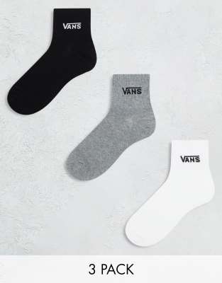 Vans - Wadenlange Socken in verschiedenen Farben-Black