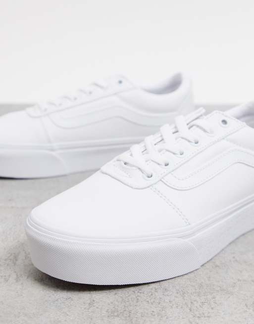 Vans ward 2025 canvas white