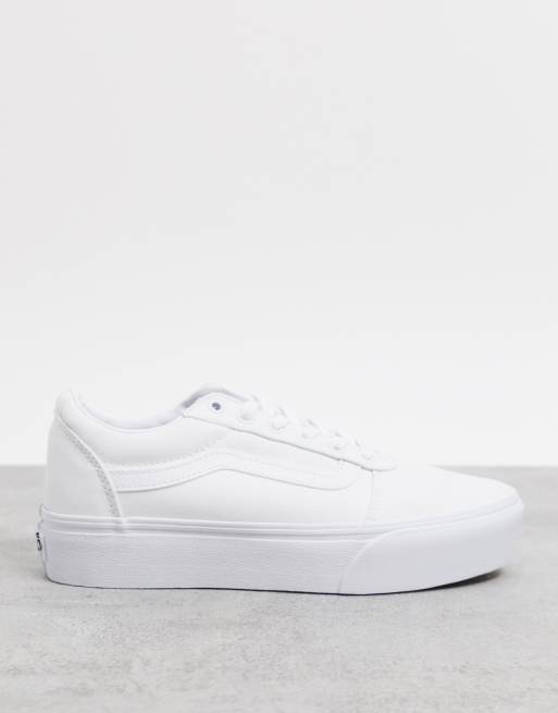 Vans 2025 canvas white