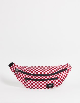 vans ward checkerboard red