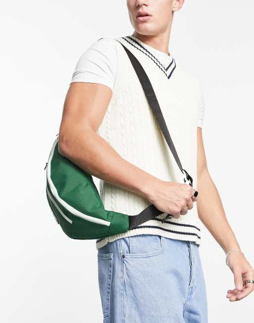 Vans ward cross body bum bag in green