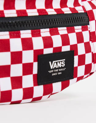 vans ward checkerboard white
