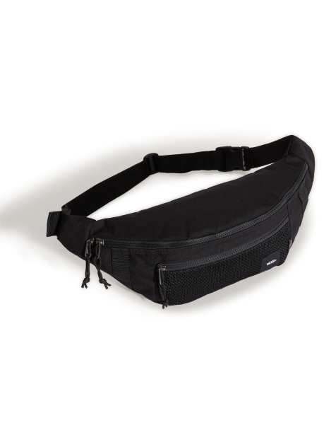 Vans Ward cross body pack in black/black - view 1