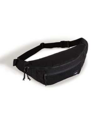 Vans Ward cross body pack in black/black
