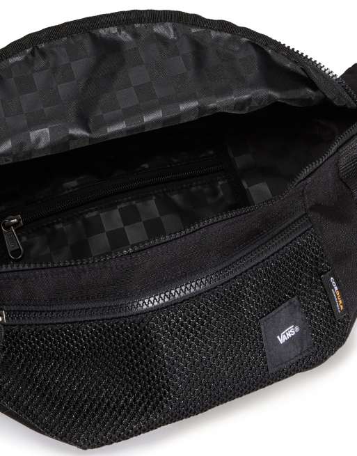 Vans Ward cross body pack in black/black, 2 of 3
