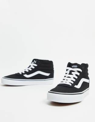 vans alte nero
