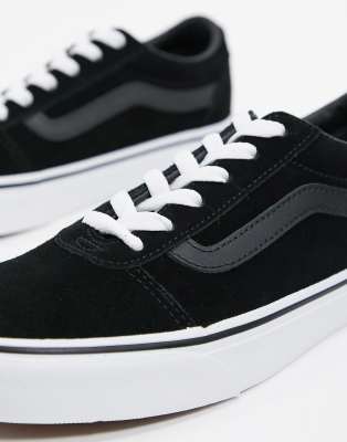 vans ward suede