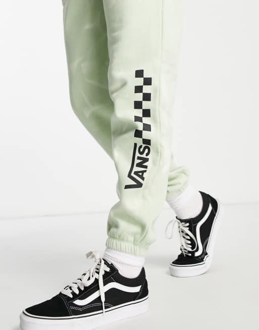 Vans with sale track pants