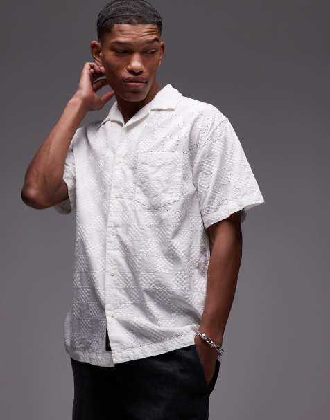 Vans Wayside short sleeve shirt in off white