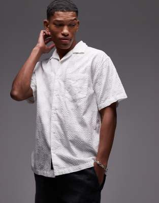 Vans Wayside Short Sleeve Shirt In White