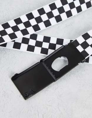 checkerboard vans belt