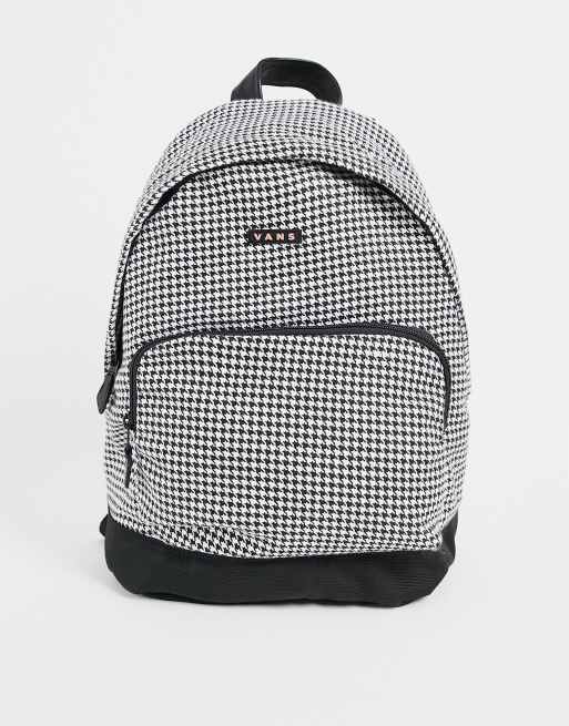 Vans Well Suited backpack in grey check