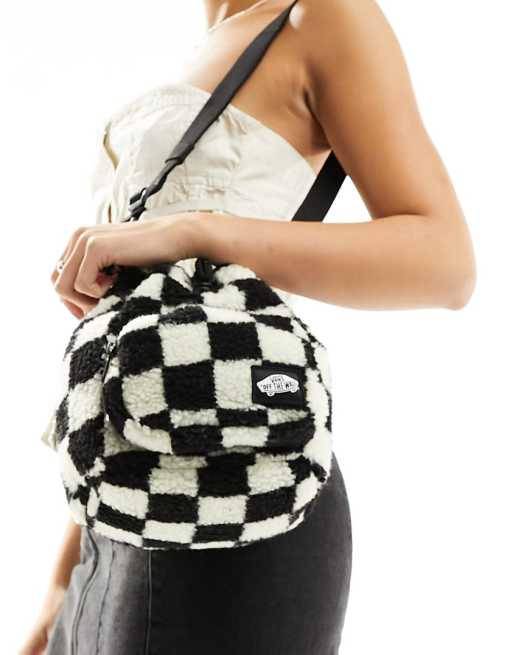 Vans black and white checkered clearance bag