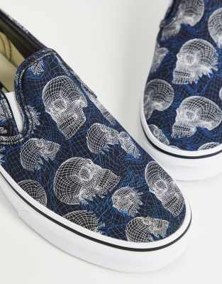 vans wireframe skull