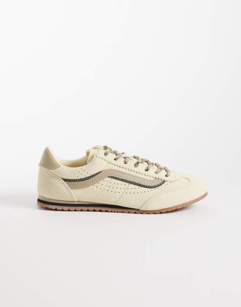 Vans Womens Super Lowpro sneakers in beige - view 1