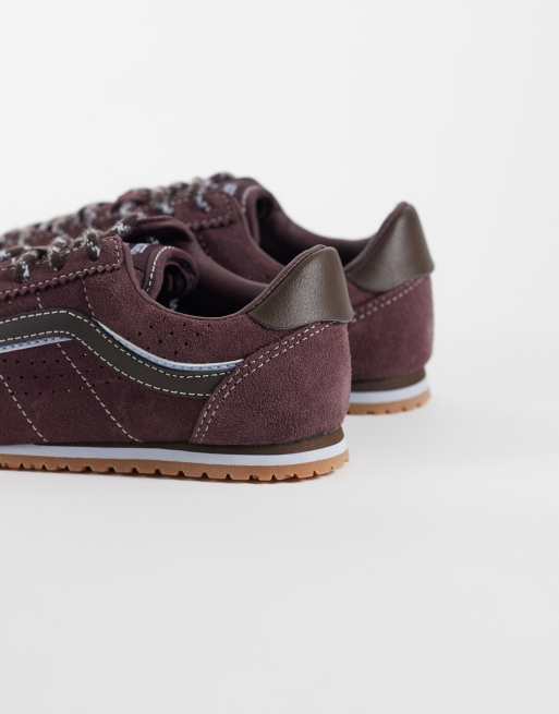 Vans Womens Super Lowpro trainers in brown, 2 of 5