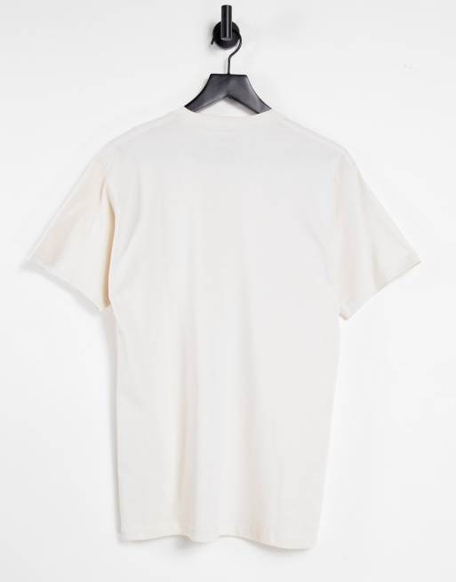 Vans - Woven Patch - Cremefarvet T-shirt med lomme, 2 af 4