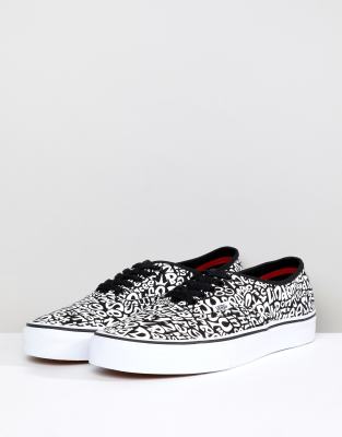 vans con scritta