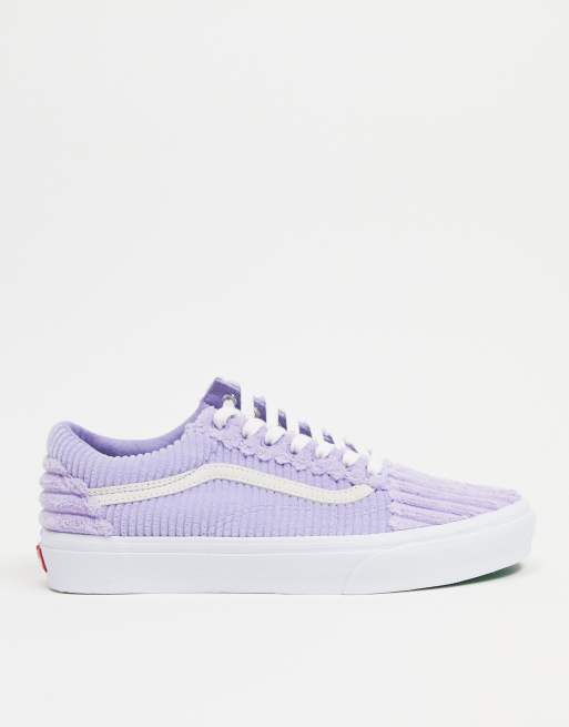 Vans lila hot sale slip on