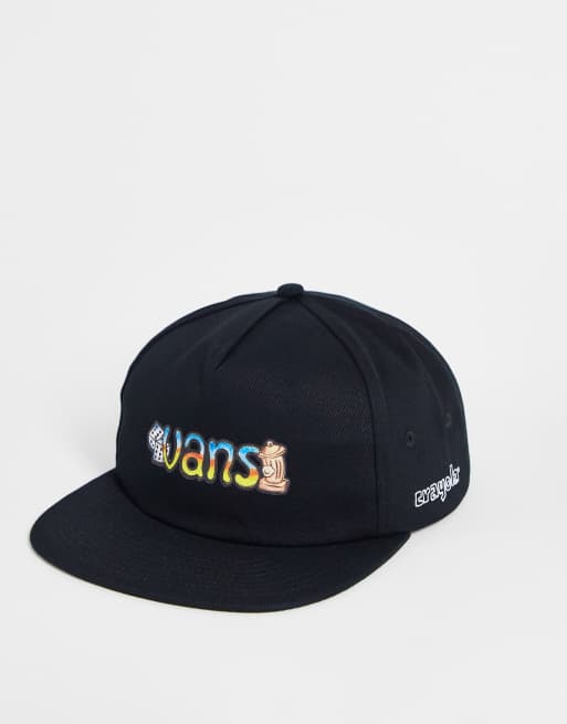 Vans x Crayola Jockey Cappellino nero ASOS