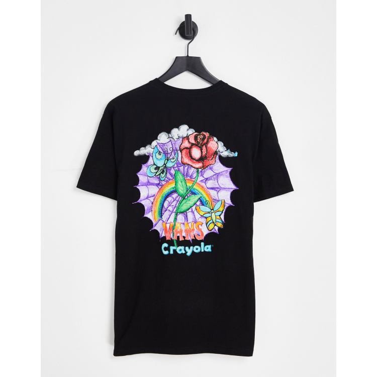 multicolor vans shirt
