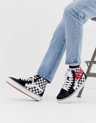 david bowie vans high tops
