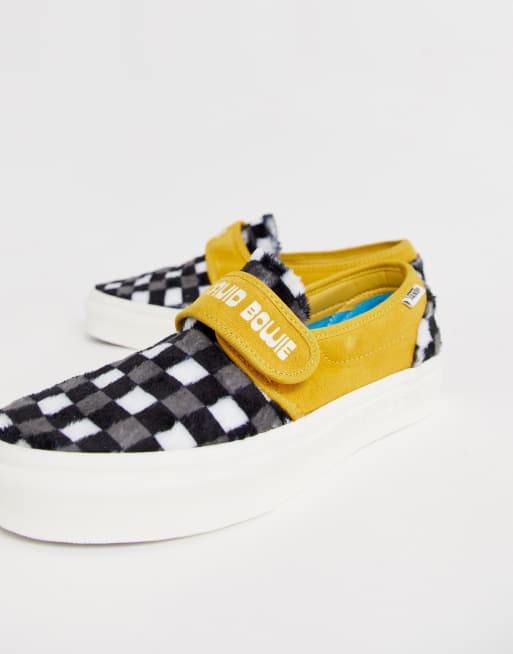 Vans david bowie slip on 47 sale