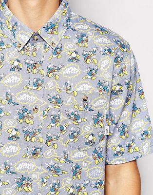 Vans X Disney - Camicia con stampa di Paperino | ASOS