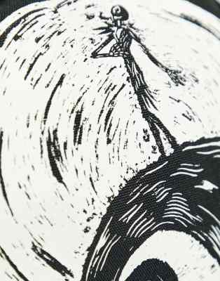 black and white nightmare before christmas vans