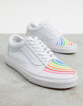 [Vans] Vans X Flour Shop Old Skool trainers in white 6 Flour Shop