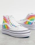 [Vans] Vans X Flour Shop Super ComfyCush SK8-Hi trainers in white 6 Flour Shop