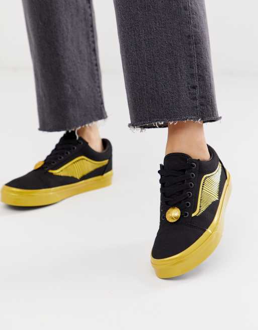 Vans X Harry Potter Golden Snitch Old Skool Baskets