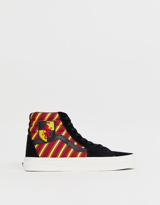 Vans x harry potter best sale sk8 hi gryffindor skate shoe