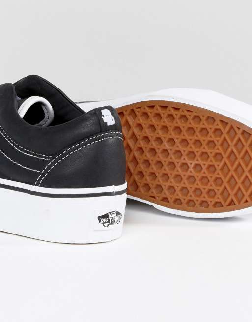 Vans X Karl Lagerfeld Old Skool Baskets sans lacets avec plateforme