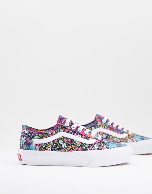 vans x liberty tapered old skool