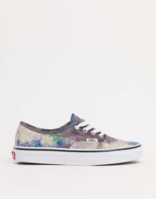 Vans authentic discount moma claude monet