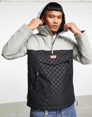Vans X Napapijri – Anorak in Grün/Schwarz