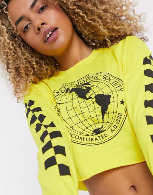 Tee shirt cheap vans jaune