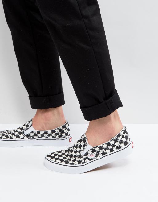 Vans peanuts slip discount ons