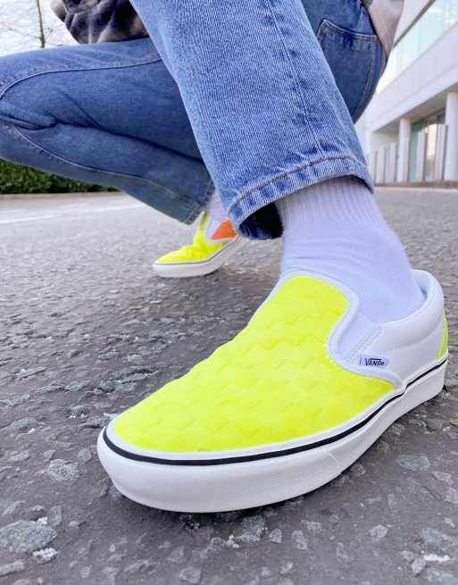 Vans shop comfycush yellow