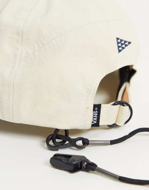 Vans X Pilgrim surf and supply jocket cap in natural