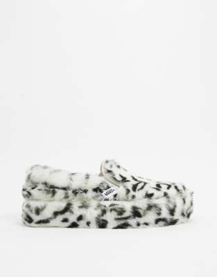 cheetah print vans platform
