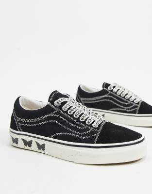 black butterfly vans