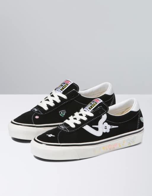 Vans X Sandy Liang Style 73 Sneakers in black