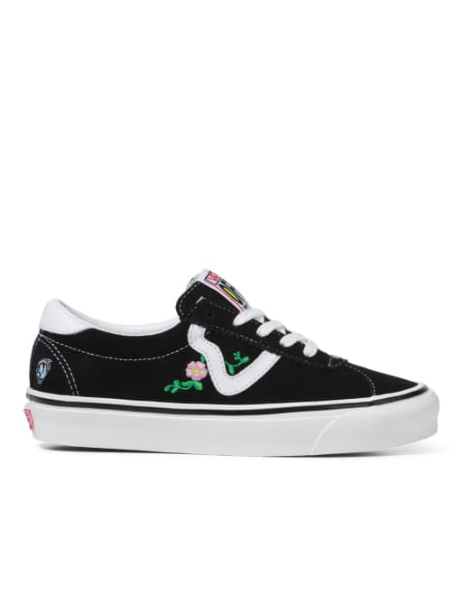Vans X Sandy Liang Style 73 Sneakers in black | ASOS