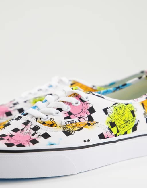 Vans spongebob clearance authentic