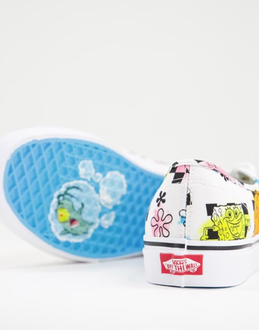 Vans on sale spongebob authentic