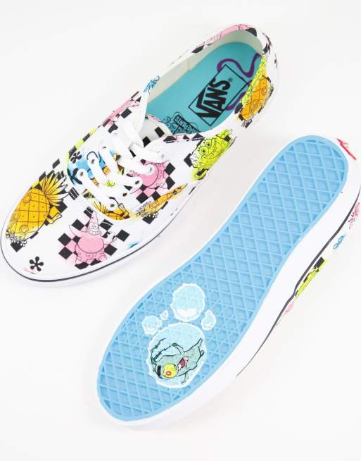 Vans X Spongebob Authentic Airbrush trainers in multi ASOS