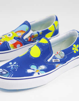 slip on vans spongebob